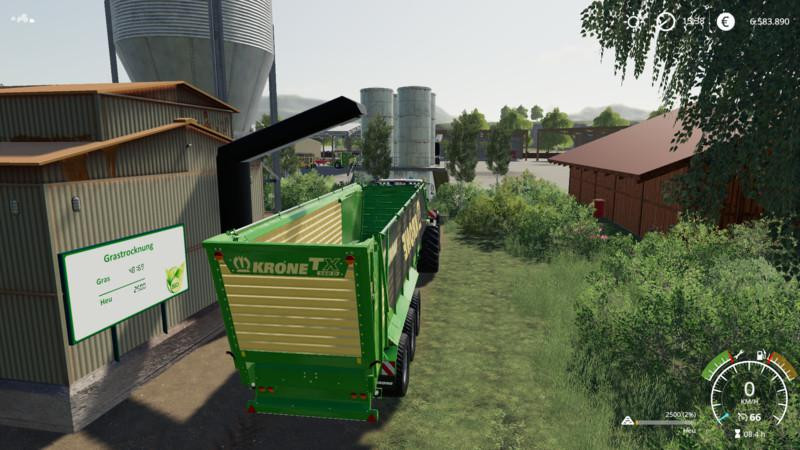 Grass drying v1.0.3.0 FS 19