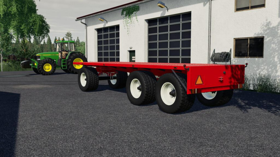 Flatbed Trailer V10 Fs 19 4167