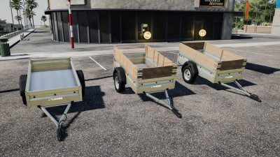 Lizard Car Trailer v1.0.2.0 FS 19