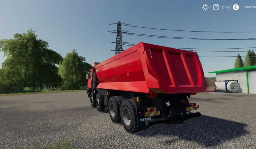 Tatra TerrNo1 8x8 + korba S1 v1.0 FS 19