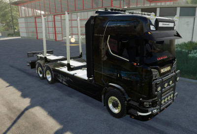 Scania Avicii logtruck v1.0 FS 19